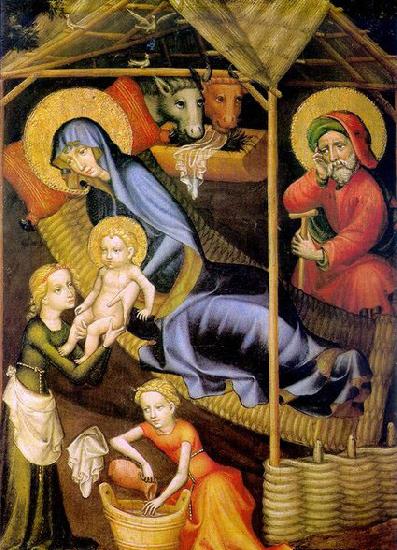 unknow artist The Nativity oil painting image